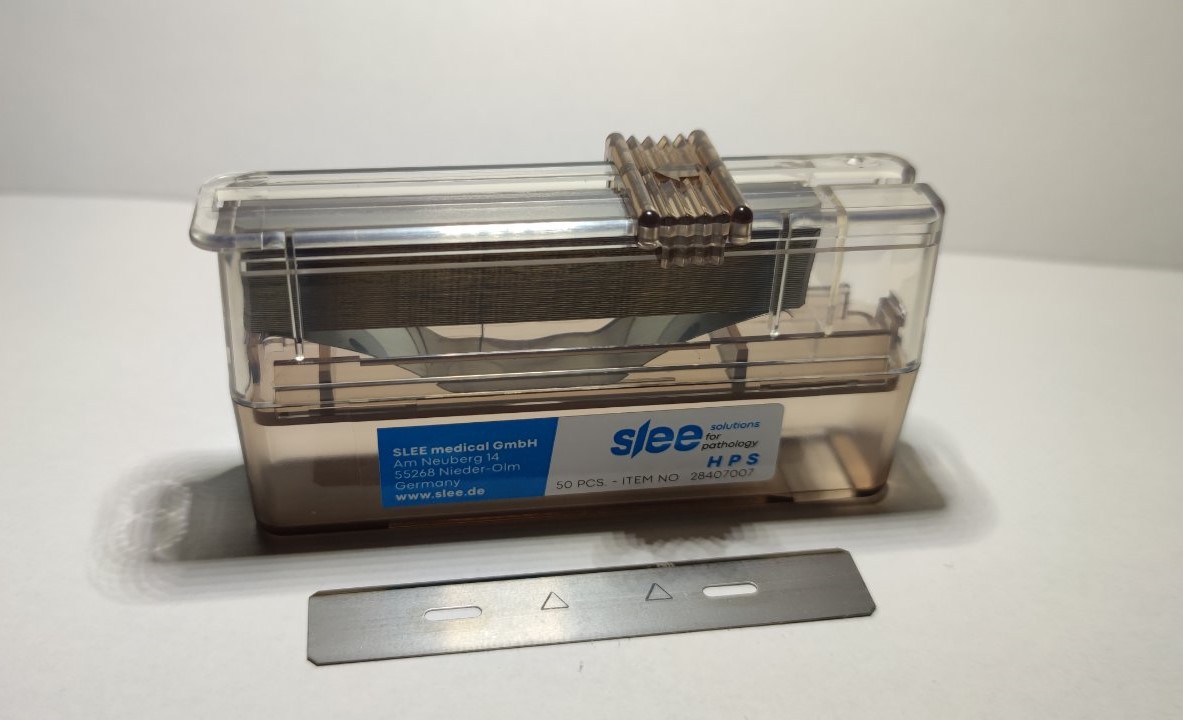 Plasma НPS одноразові (змінні) леза для мікротомів, для м'ягких тканин, в тому числі включаючи криостати, високого профілю № 50